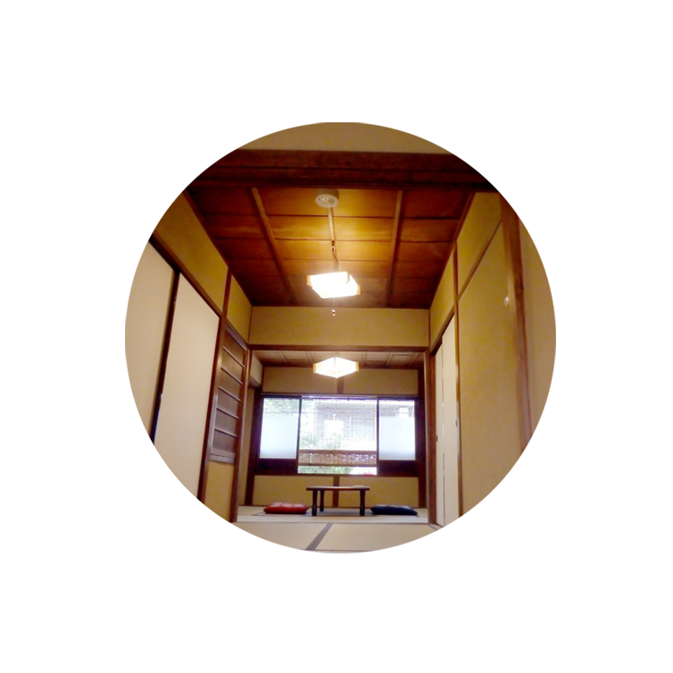 たて糸庵 室内